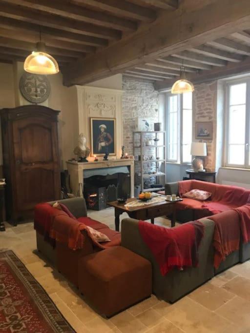 La Maison De Lea, Chambres D'Hotes De 14 Couchages Tournus Bagian luar foto